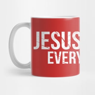 Jesus Is My Everything Cool Motivational Christian Mug